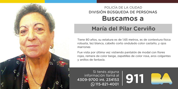 BUSCAN A MARIA DEL PILAR